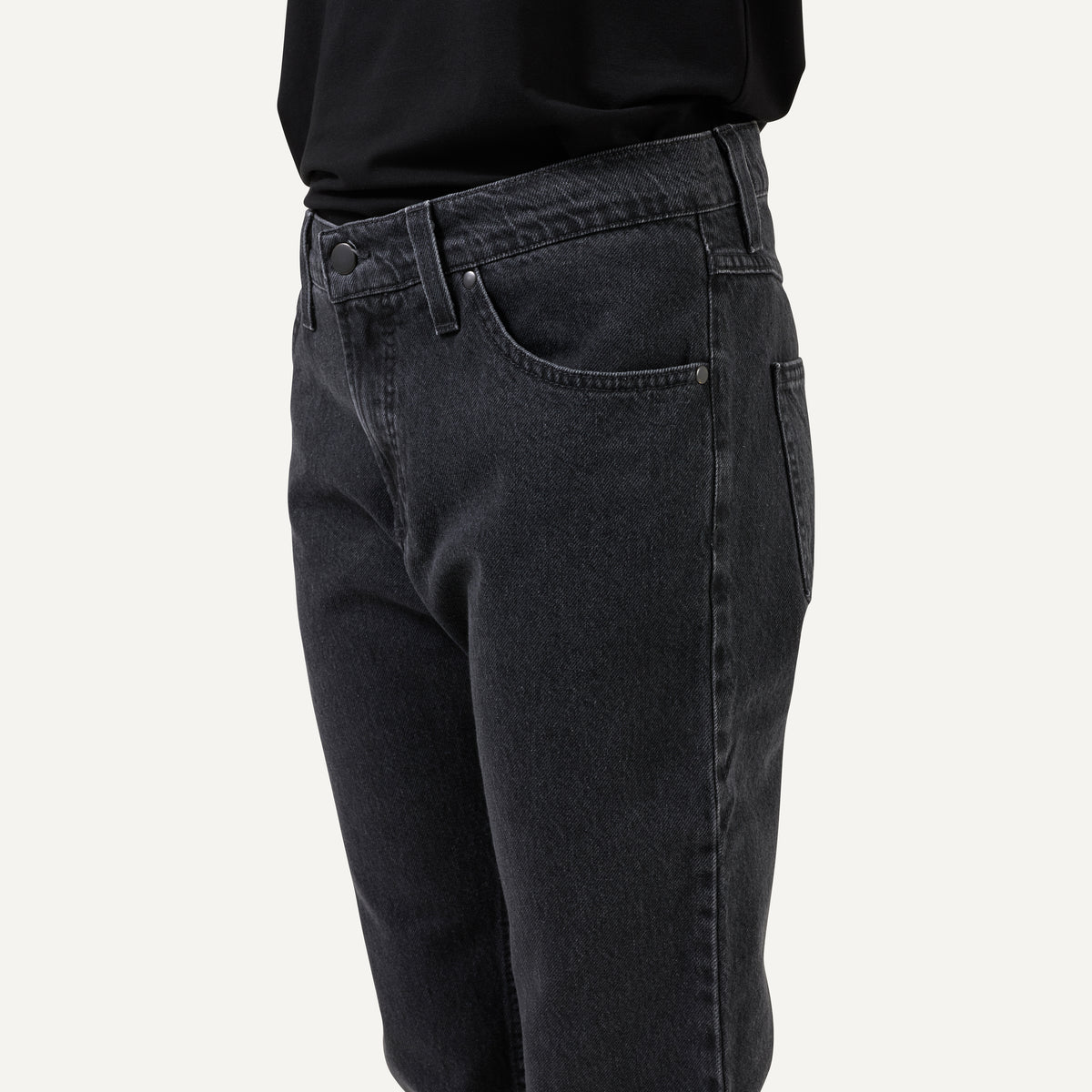 262 Basic Jeans, washed black