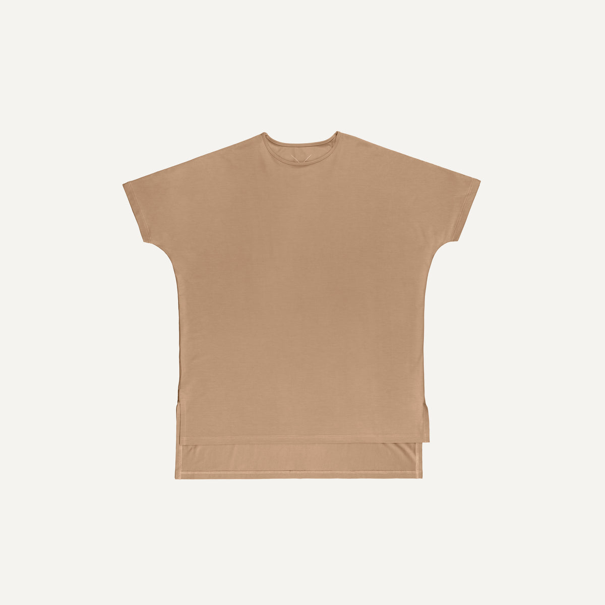 416 Boxy Shirt, Camel
