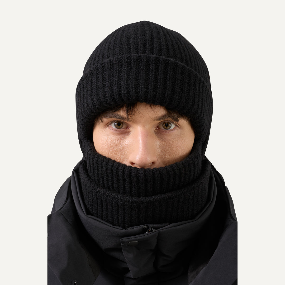 651 Knitted Balaclava Beanie