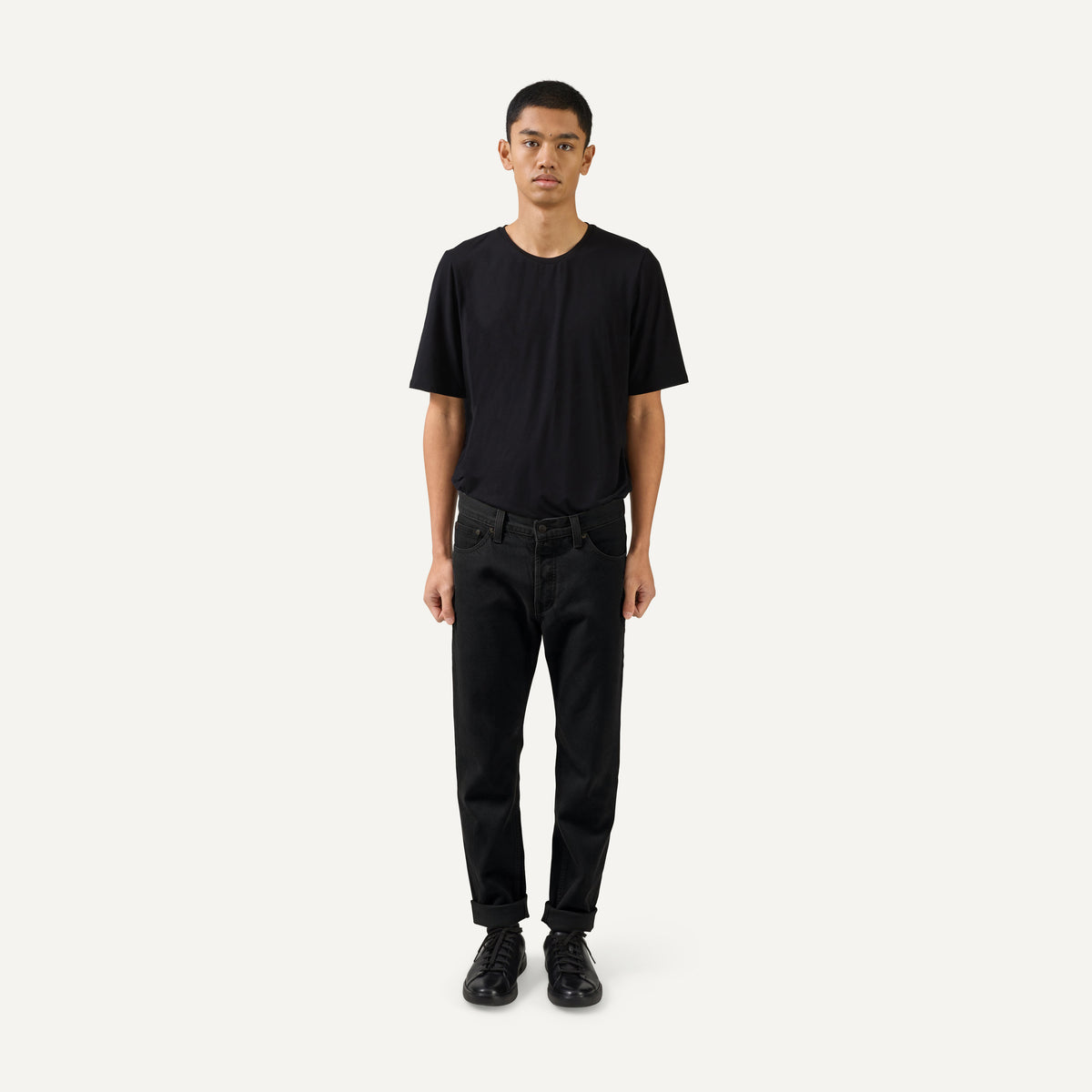 262 Basic Jeans, deep black