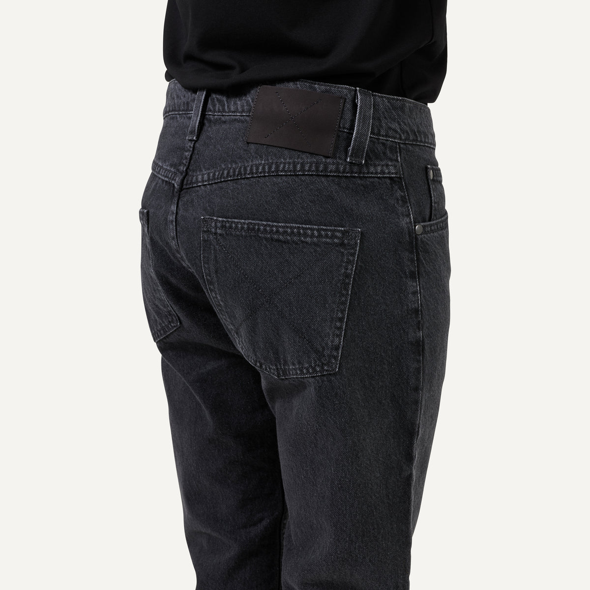262 Basic Jeans, washed black