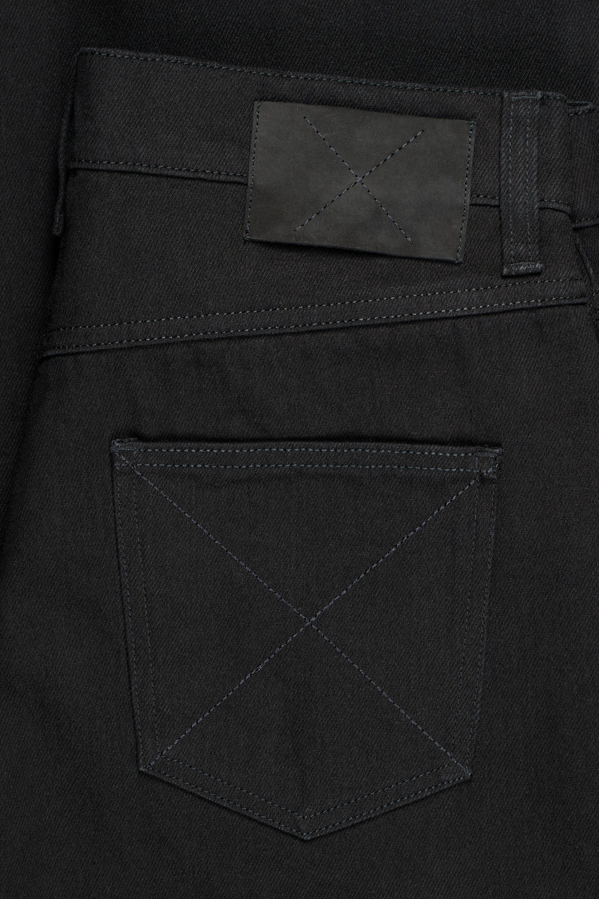263 Wide Jeans, deep black