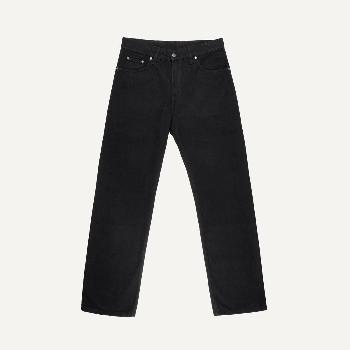 263 Wide Jeans, deep black