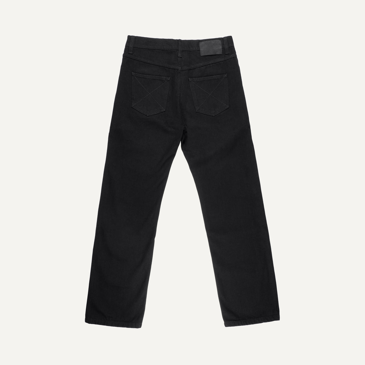 263 Wide Jeans, deep black